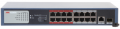 Switchs PoE DS-3E0318P-E/M 18 Portas 16 PoE + 1 Uplink + 1 SFP
